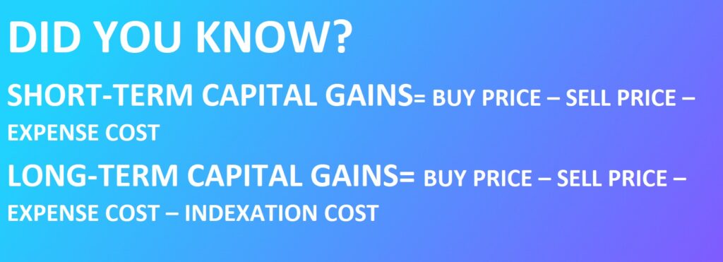 Computation of Capital gains