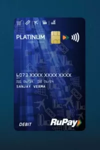 Rupay Plainum debit card benefits