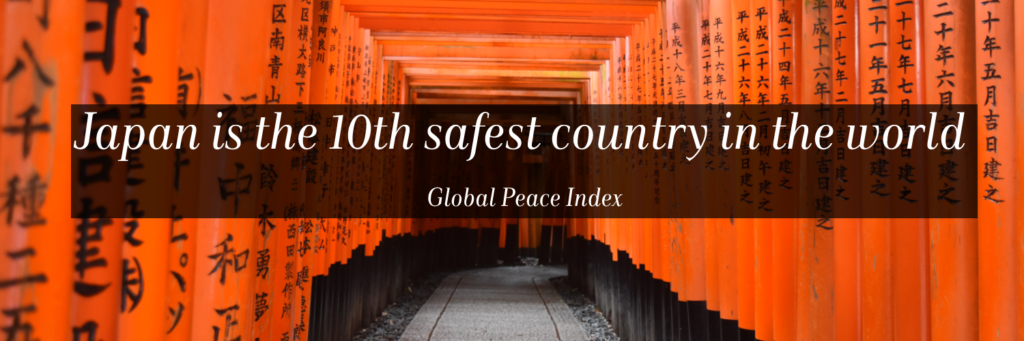 japan is 10th safest country in the world