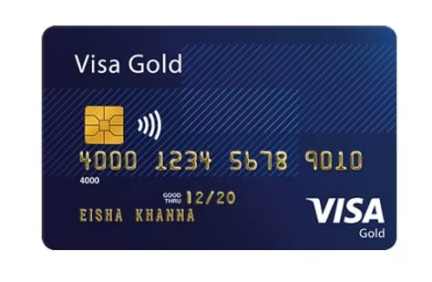 visa Gold debit card features